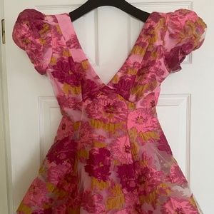 Floral Poof Dress